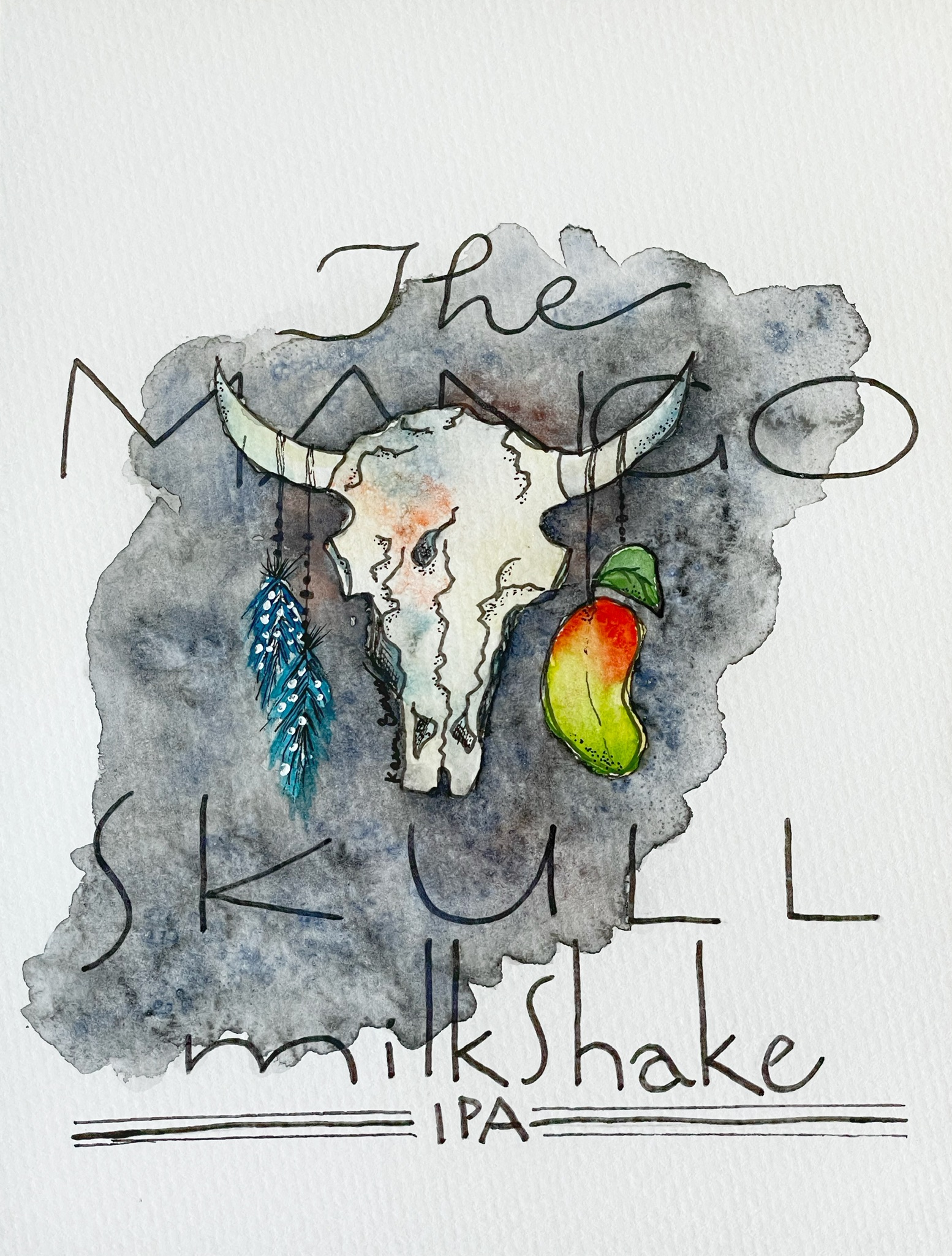The mango skull milkshake IPA